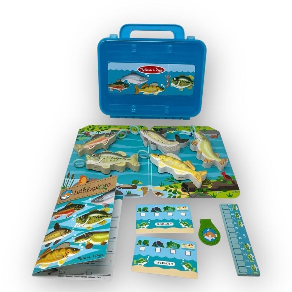 Melissa & Doug Let’s Explore Fishing Play Set Incomplete Replacement Pieces